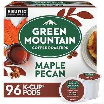 Green Mountain Coffee Maple Pecan K-Cup Pods, 4 Boxes of 24 Pods, 96/Case