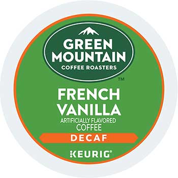 Green Mountain Coffee&#174; French Vanilla Decaf Coffee K-Cups, 24/BX, 4 BX/CT