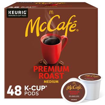 McCafe Premium Roast Coffee K-Cup Pods, Medium Roast, 48/Box