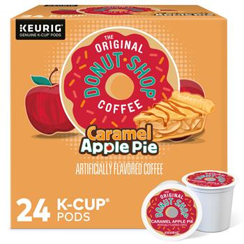The Original Donut Shop&#174; Caramel Apple Pie Coffee K-Cup Pods, Light Roast, 24 Pods/Box
