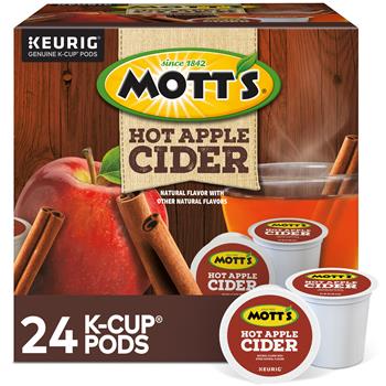Mott&#39;s Hot Apple Cider K-Cup&#174; Pods, 24/BX