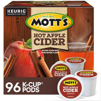 Mott&#39;s Hot Apple Cider K-Cup&#174; Pods, 24/BX, 4 BX/CT