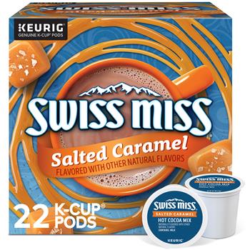 Swiss Miss Salted Caramel Hot Cocoa K-Cup Pods, 22/Box
