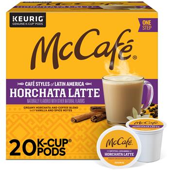 McCafe Horchata Latte K-Cup Pods, Medium Roast, 20/Box