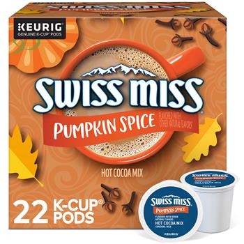 Swiss Miss Pumpkin Spice Hot Cocoa K-Cup Pods, 22/Box
