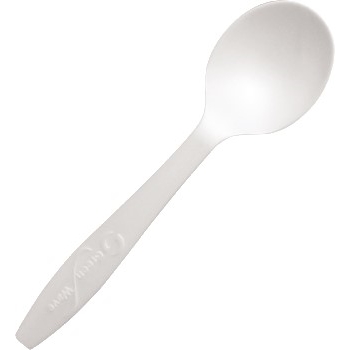Green Wave Epoch™ Heavyweight Full-Size Compostable Soup Spoon, 1000/CT