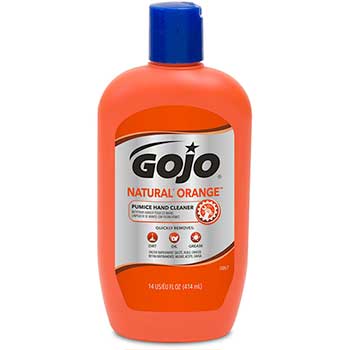 GOJO NATURAL* ORANGE™ Pumice Hand Cleaner, 14 oz. Bottle