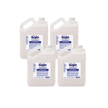 GOJO White Premium Lotion Soap, Waterfall Scent, 1 Gal Refill, 4/Carton