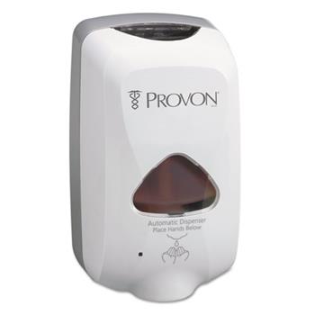 PROVON TFX Touch Free Dispenser, 1200 mL, 6&quot; W x 4&quot; D x 10.5&quot; H, Dove Gray
