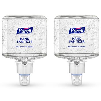 PURELL Advanced Hand Sanitizer Gel, 1200 mL Hand Sanitizer Refill for ES4 Dispensers, 2/Case
