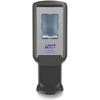 PURELL CS4 Push-Style Hand Sanitizer Dispenser, Graphite, for 1200 mL Hand Sanitizer Refills, 1/CS