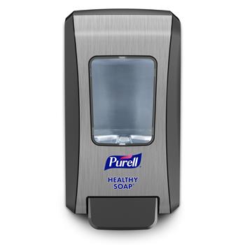 PURELL FMX-20 Healthy Soap Push-Style Foam Hand Soap Dispenser, Graphite, for 2000 mL, 6/CT&#160;