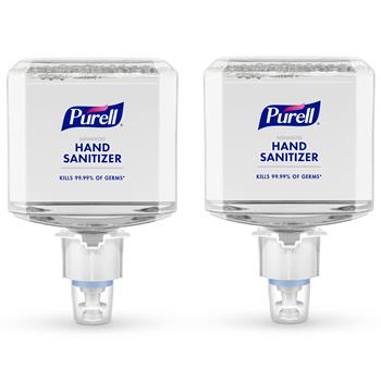 PURELL Advanced Hand Sanitizer Foam, Clean Scent, 1200 mL Refill, For ES6 Automatic Dispensers, 2/Carton