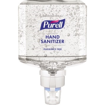 PURELL Professional Advanced Hand Sanitizer Fragrance Free Gel, 1200 mL Refill for PURELL&#194;&#174; ES8 Touch-Free Hand Sanitizer Dispensers, 2/CT