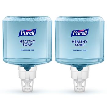 PURELL Healthy Soap Gentle and Free Foam, Fragrance Free, 1200 mL Refill, 2/Carton