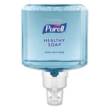 PURELL Healthcare HEALTHY SOAP&#174; Ultra Mild Foam ES8 Refill, Clean, 1200 mL, 2 Refills/Carton