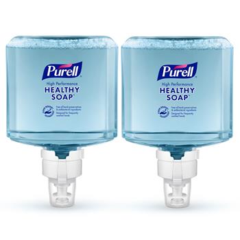 PURELL&#174; Clean Release Technology, Healthy Soap High Performance Foam, Fragrance Free, 1200 mL Refill, 2/Carton