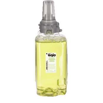 GOJO Citrus Ginger Foam Hand &amp; Showerwash, 1250 mL Refill for GOJO&#174; ADX-12™ Dispenser, 3 Refills/Carton