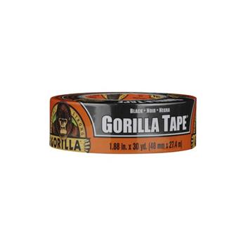 Gorilla Glue Tape, 30 yd L x 1.88 in W, Black