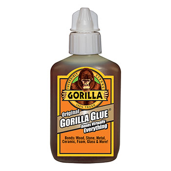 Gorilla Glue&#174; Original Formula Glue, 2 oz. Bottle, Dries Light Brown