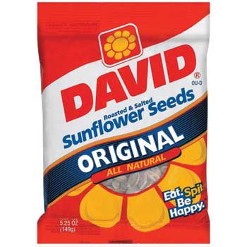 David Sunflower Seeds, Original, 5.25 oz., 12/CS