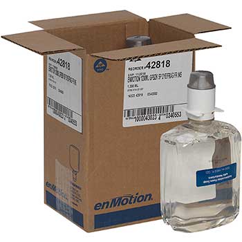 enMotion&#174; Gen2 Moisturizing Antimicrobial Foam Soap Dispenser Refill, Dye/Fragrance Free, 1,200 mL Bottle, 2/CT