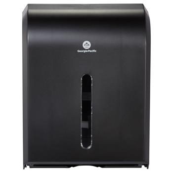 Georgia Pacific Professional Dispenser for Combi-fold C-Fold/Multifold/BigFold Towels, 12.3 x 6 x 15.5, Black