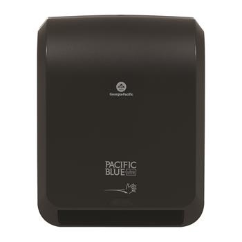 Georgia Pacific Professional Pacific Blue Ultra™ Automated Paper Towel Dispenser, 12.9”W x 9”D x 16”H, Black