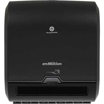 enMotion Flex Mini Automated Touchless Roll Paper Towel Dispenser, 11.75”W x 7.83”D x 13.28”H, Black