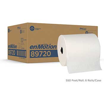 Georgia Pacific Professional Flex Paper Towel Roll, 550&#39;, White, 6 Rolls/CT