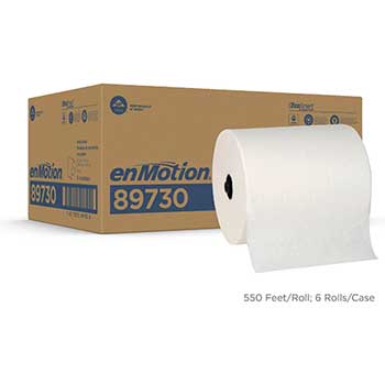 Georgia Pacific&#174; Professional Flex Recycled Paper Towel Roll, 550&#39;, White, 6 Rolls/CT