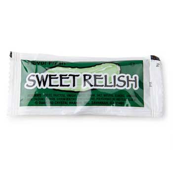 Great Western Sweet Relish Packets, .32 oz., 200/CS