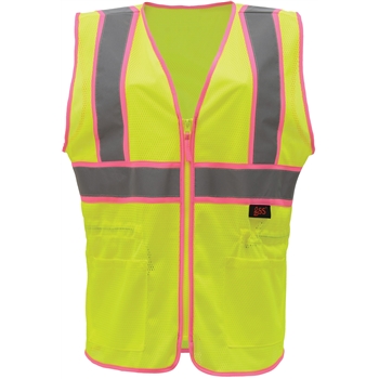 GSS Safety Class 2 Two Tone Lady Vest, SM/MD, 50/CS