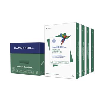 Hammermill Premium Color Copy Paper, 100 Bright, 28 lb, 11&quot; x 17&quot;, Photo White, 500 Sheets/Ream, 4 Reams/Carton