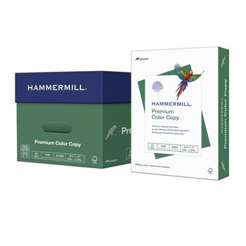 Hammermill Premium Color Copy Paper, 100 Bright, 32 lb, 8.5&quot; x 11&quot;, White, 500 Sheets/Ream, 8 Reams/Carton