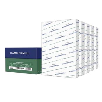 Hammermill Premium Color Copy Cover, 100 Bright, 60 lb, 18&quot; x 12&quot;, White, 250 Sheets/Pack, 5 Packs/Carton