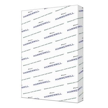 Hammermill Premium Color Copy Cover, 100 Bright, 80 lb, 18&quot; x 12&quot;, White, 250 Sheets/Ream