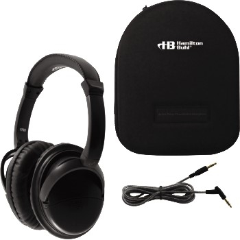 HamiltonBuhl Deluxe Active Noise-Cancelling Headphones with Case