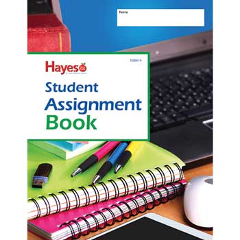 Hayes Publishing Student Assignment Book, 8 3/8&quot; x 10 7/8&quot;, 48 Pages