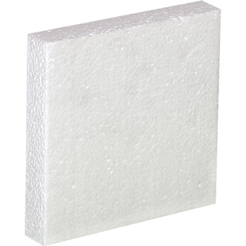 W.B. Mason Co. Plastic Jug Foam Insert, 1-1 Gallon, White, 48/CT
