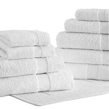 Harbor Linen Basic Series Hand Towel, 16 x 27, White, 10 Dozen/CT