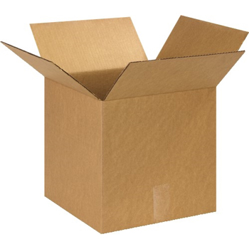 W.B. Mason Co. Double Wall boxes, 13&quot; x 13&quot; x 13&quot;, Kraft, 15/BD
