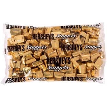 Hershey&#39;s Nuggets, Extra Creamy Milk Chocolate with Toffee and Almonds, 3.75 lb.