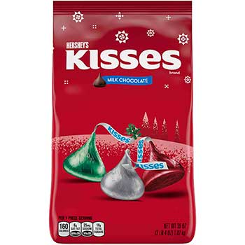 Hershey&#39;s KISSES Holiday Milk Chocolates, 36 oz. Bag
