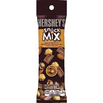 Hershey&#39;s Hershey&#39;s&#174; Snack Mix, Milk Chocolate with Almonds, 2 oz., 10/BX