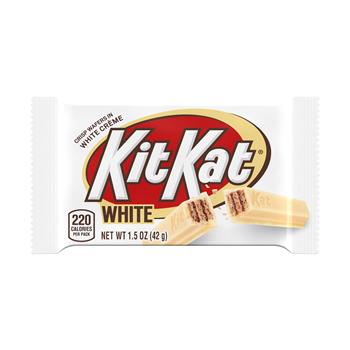 Kit Kat White Crisp Wafers &#39;n&#39; Creme Standard Bar, 1.5 oz, 24/Box