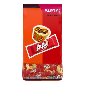 Hershey&#39;s Reese&#39;s&#174; and Kit Kat&#174; Assorted Party Pack, 33.36 oz. Bag