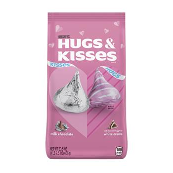 Hershey&#39;s Hugs &amp; Kisses Valentine&#39;s Assortment, 23.52 oz.