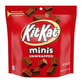 Kit Kat Minis, 7.6 oz Pouch, 8/Case