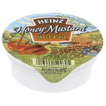 Heinz&#174; Honey Mustard Sauce &amp; Dip, 2 oz., 60/CS